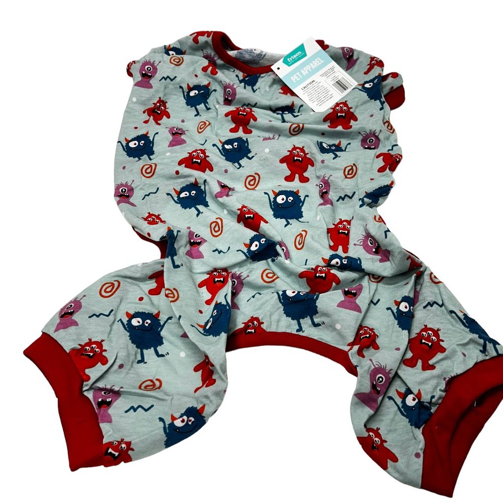 Frisco little Monsters Dog and Cat Jersey PJ's